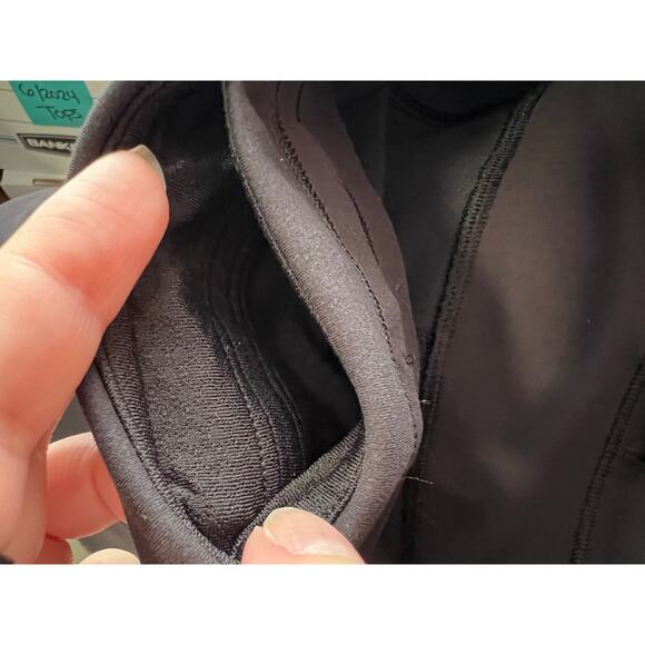 Lululemon Women's Invigorate High-Rise Crop 23" Athleisure Leggings Black Size 2 - Picture 9 of 10